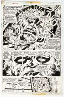 Al Milgrom and P. Craig Russell Captain Marvel #41 Story Page 9 Original Art (Marvel, 1975). | Heritage