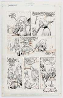 Bryan Talbot and Stan Woch Sandman #36 Story Page 6 Original Art (DC, 1992). (Total: 3 Items)