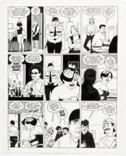 Jaime Hernandez Love and Rockets Maggie Story Page 8 Original Art (Fantagraphics, 1993). | Heritage