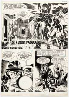 Jack Kirby and Vince Colletta Spirit World #1 "House of Horror" Story Page 3 Original Art (DC, 1971). | Heritage