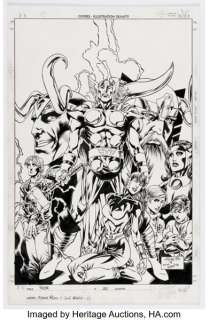Michael Ryan and Scott Koblish Thor #20 Cover Original Art (Marvel, 2000). | Heritage