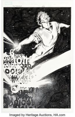 Greg Tocchini and Mark Morales Doctor Spectrum #6 Splash Page 23 Original Art (Marvel, 2005).