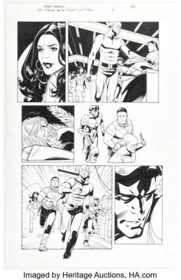 Chris Sprouse and Karl Story Tom Strong and the Planet of Peril #3 Story Page 3 Original Art (DC/Vertigo, 2013). | Heritage