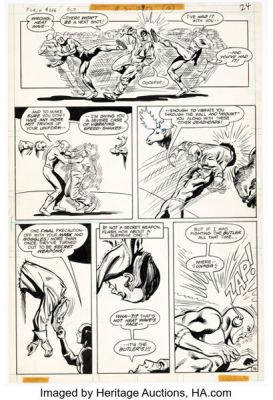 Irv Novick and Frank McLaughlin The Flash #266 Story Page 16 Original Art (DC, 1959). | Heritage