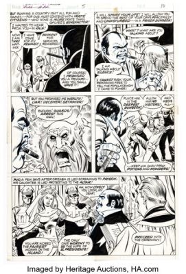 Jay Scott Pike and Chic Stone Chamber of Chills #5 Story Page 7 Original Art (Marvel, 1973). | Heritage