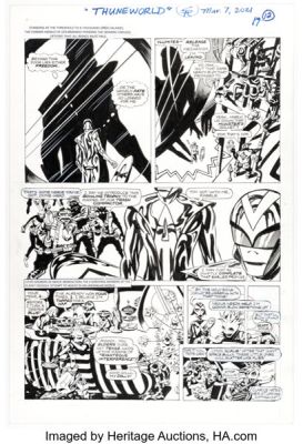 Steve Rude Nexus: The Newspaper Strips: Battle for Thuneworld #1 Story Page 12 Original Art (Rude Dude Productions, 2024). | Heritage