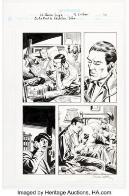 José Luis García-Lopez and Steve Lieber On the Road to Perdition: Detour Story Page 72 Original Art (DC/Paradox Press, 2004) | Heritage