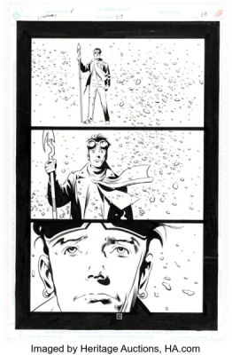 Steve Yeowell and Wade von Grawbadger Starman #27 Story Page 18 Original Art (1997). | Heritage