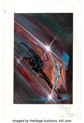 Norm Breyfogle Whisper #7 Unused Cover Original Art (First, 1987). | Heritage