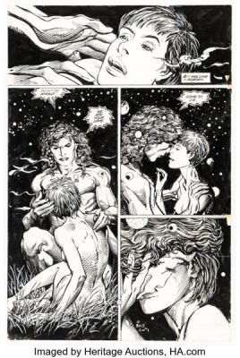 Barry Windsor-Smith and John Floyd Rune #5 Story Page 12 Original Art (Malibu, 1994). | Heritage