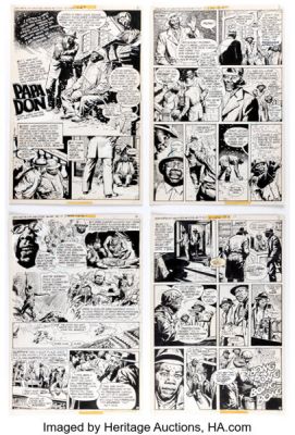 Noly Panaligan Secrets of Haunted House #17 "Papa Don" Complete 7-Page Story Original Art (DC, 1979). (Total: 7 Original Art) | Heritage