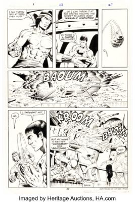 Mike Zeck and Bruce Patterson Master of Kung Fu #68 Story Page 15 Original Art (Marvel, 1978). | Heritage