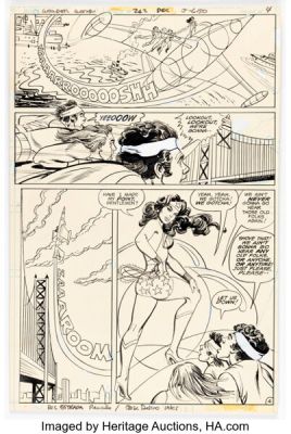 Ric Estrada and Jose Delbo Wonder Woman #262 Story Page 4 Original Art (DC, 1979). | Heritage