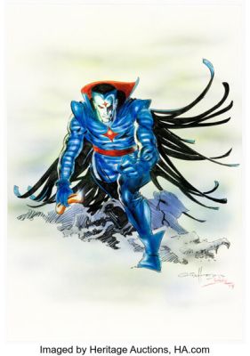Tom Grindberg and Tom Smith - Mr. Sinister Illustration Original Art (1999).