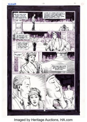 Steve Dillon Hellblazer #64 Story Page 21 Original Art (DC/Vertigo, 1993). | Heritage