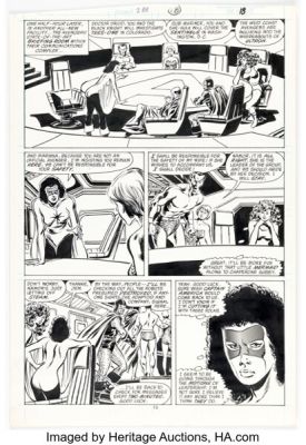 John Buscema and Tom Palmer The Avengers #288 Story Page 13 Original Art (Marvel, 1971). | Heritage