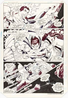 Gil Kane DC Comics Presents Annual #3 Superman and Shazam Story Page 38 Original Art (DC, 1984). | Heritage