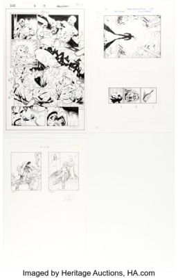 Kevin West and Mike S. Miller DV8 #6 Story Page 19 Original Art (Image, 1997). (Total: 3 Original Art)