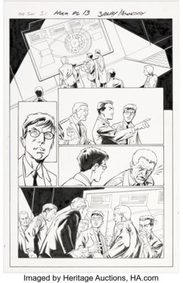 Mark Bagley and Andrew Hennessy Original Sin #3.1 Story Page 13 Original Art (Marvel, 2014). | Heritage