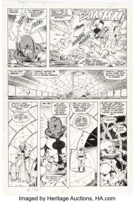Bob Layton Marvel Comics Presents #11 "Drain Storm!" Ant-Man Story Page 5 Original Art (Marvel, 1989). | Heritage
