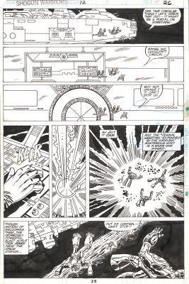 Herb Trimpe (P) & Mike Esposito (I) | Shogun Warriors #12 | Galerie Laqua