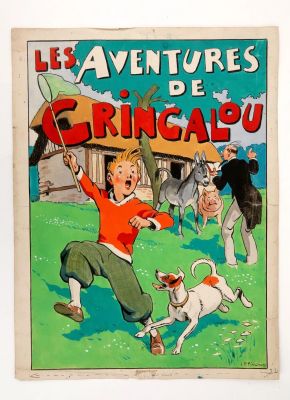 Pinchon Emile Joseph... | PINCHON Emile Joseph Porphyre Les aventures de Gringalou Couverture... | Vermot et Associés