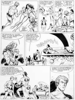 Paape | Luc Orient, planche n°5 Ã  l’encre de Chine de l’… | Banque Dessinée