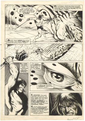 Howard Chaykin | Savage Sword of Conan #2 p73 (Signed) | Nostalgic Investments