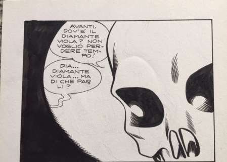 Kriminal #71 - tavola originale "Sciopero" - Page volante - (1966) | Catawiki