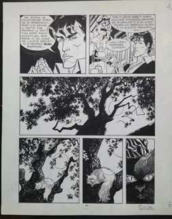 Dylan Dog n. 119 - tavola originale â€œL’occhio de gattoâ€ firmata - Page volante - EO - (1996) | Catawiki