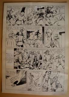 G. Zamperoni - Tavola originale "L’isola felice" tav. 14 pubbl. a pag. 16 - Page volante - EO | Catawiki
