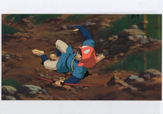 Princesse Mononoké... - Lot 359 - Princesse Mononoké (もののけ姫) Hayao Miyazaki (宮崎 駿) Ashitaka Très...