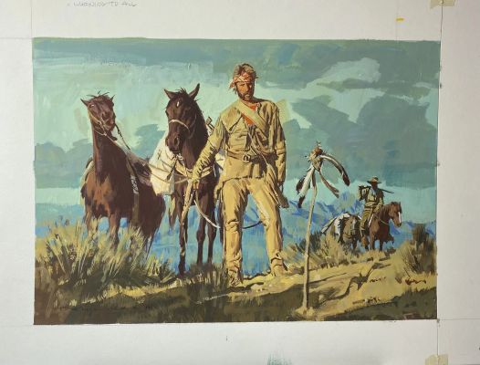 Paul Mann | Paul Mann Western Gallery Color Roughs 2004-2008 #39 | Galactic Gallery