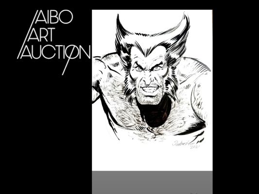 Joe Rubinstein Wolverine Illustration... | Lot 44 - Joe Rubinstein Wolverine Illustration à l’encre de... | Aibo Art Auction