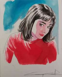 Julia - G. Candita - Illustrazione originale - Loose page (2018) | Catawiki