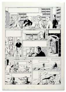 Ted Benoit | BLAKE & MORTIMER L’AFFAIRE FRANCIS BLAKE Encre de chine pour | Coutau Bégarie