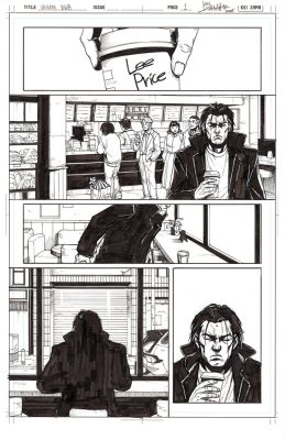Kei Zama | Venom: Black, White & Blood (2025) #4 Page 1 | Kei Zama