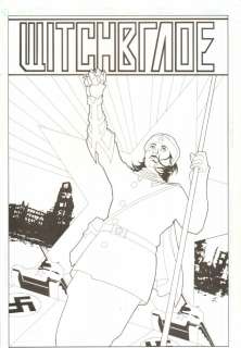 Tom Feister - Witchblade Annual #1 Cover - Soviet Russian Theme - 2010 Signed