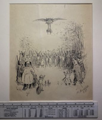 Peter Newell Anthropomorphic Sci Fi Original Pen Art 19/20thC Cartoon | eBay US (Buy It Now)