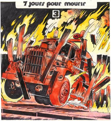 Turk (Né En 1947) Clifton... | TURK (né en 1947) Clifton - 7 jours pour mourir Technique... | Tessier Sarrou