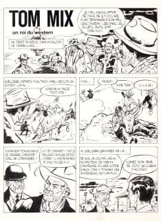 Sidney | Ensemble de 15 planches Ã  l’encre de Chine pour d… | Banque Dessinée