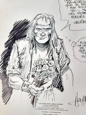 Aouamri Mohamed Mortepierre Superbe... | Lot 14 - AOUAMRI Mohamed Mortepierre Superbe dédicace pleine... | Vermot et Associés
