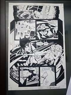 Batman 592 - Original page - vs deadshot - . - (2001)