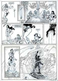 Tarquin - Lanfeust de Troy - L‘ivoire de Magohamoth Encre de Chine pour la