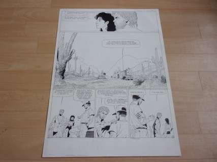 Renaud - Planche originale (p.22) - Les enfants de la Salamandre T.2 - Arkadin - (1989) | Catawiki