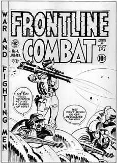 FRONTLINE COMBAT Issue #4 Cover | ComicConnect