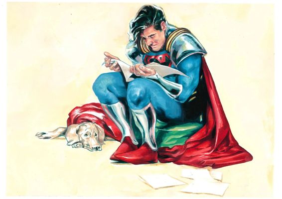 Pasquale Ferrara | Superman #38 Cover (Cian Tormey inks, Pasquale Ferrara painting) | Kirby’s Comic Art