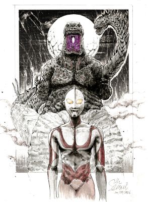 Sithsensui | SHIN ULTRAMAN & SHIN GODZILLA | Raremarq (Buy It Now)