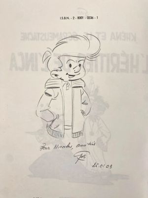 Gos Le Scrameustache Tome... | Lot 252 - GOS Le scrameustache Tome 3 en édition originale avec... | Vermot et Associés