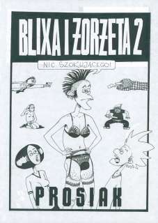 Krzysztof Owedyk, Prosiak | Blixa i Å»orÅ¼eta #2, okÅ‚adka | ArtKomiks Aukcje